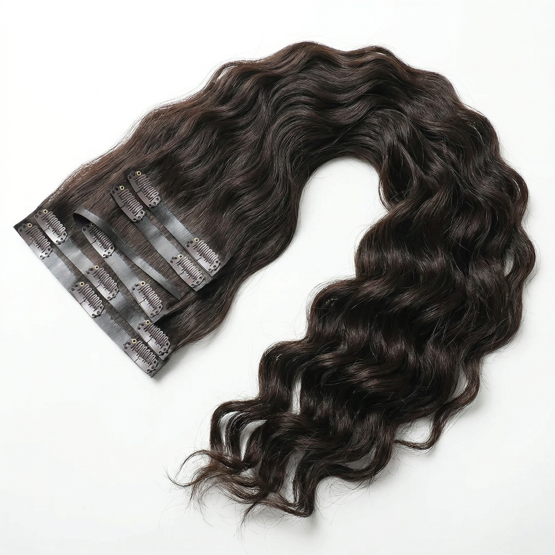 DVH Virgin Loose Wave Curly Clip in's Extensions
