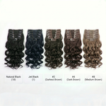 DVH Virgin Loose Wave Clip in's Extensions