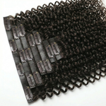 DVH Virgin Kinky Curly Clip in's Extensions