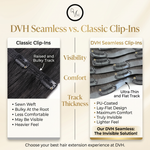 DVH Raw Seamless Deep Wave Clip In Extensions