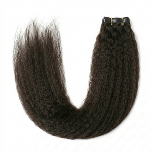 DVH Raw Seamless Kinky Straight Clip In Extensions