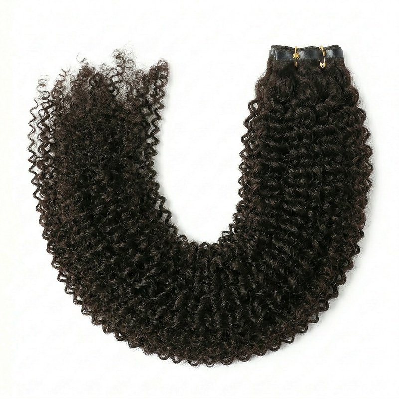 DVH Raw Seamless Kinky Curly Clip In Extensions