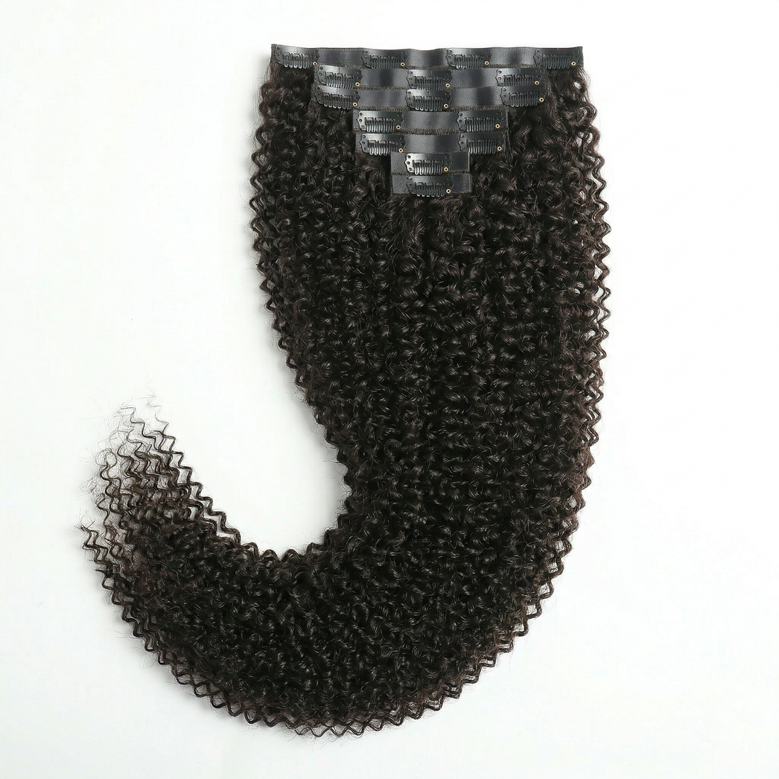DVH Raw Seamless Kinky Curly Clip In Extensions