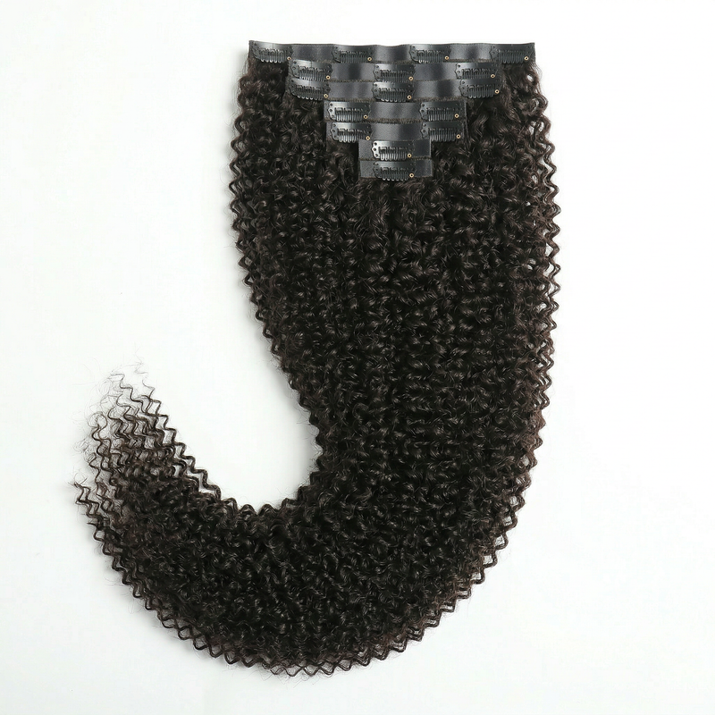 DVH Raw Seamless Kinky Curly Clip In Extensions