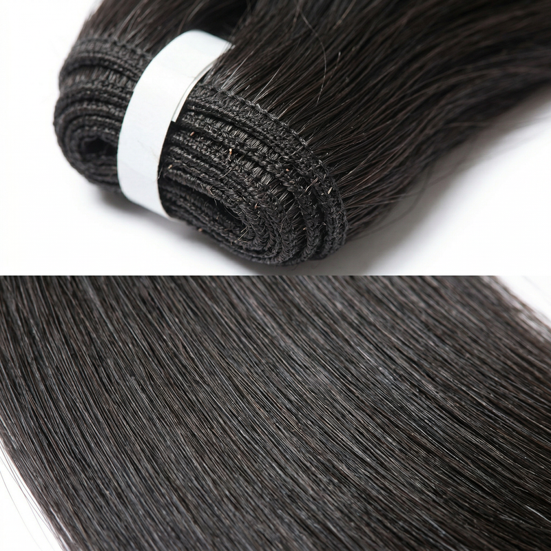 Virgin Straight Weft Extensions