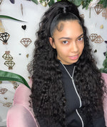 Virgin Loose Wave Curly Weft Extensions
