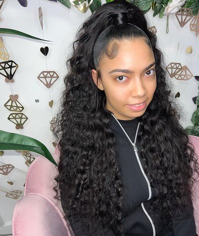 Virgin Loose Wave Curly Weft Extensions