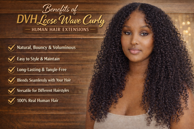 Virgin Kinky Curly Weft Extensions