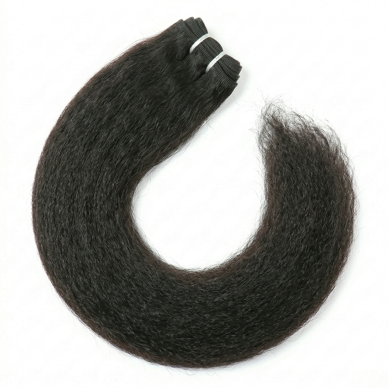 Virgin Kinky Straight Weft Extensions