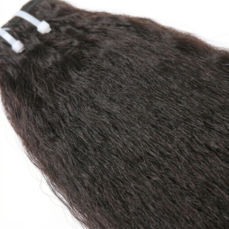 Virgin Kinky Straight Weft Extensions