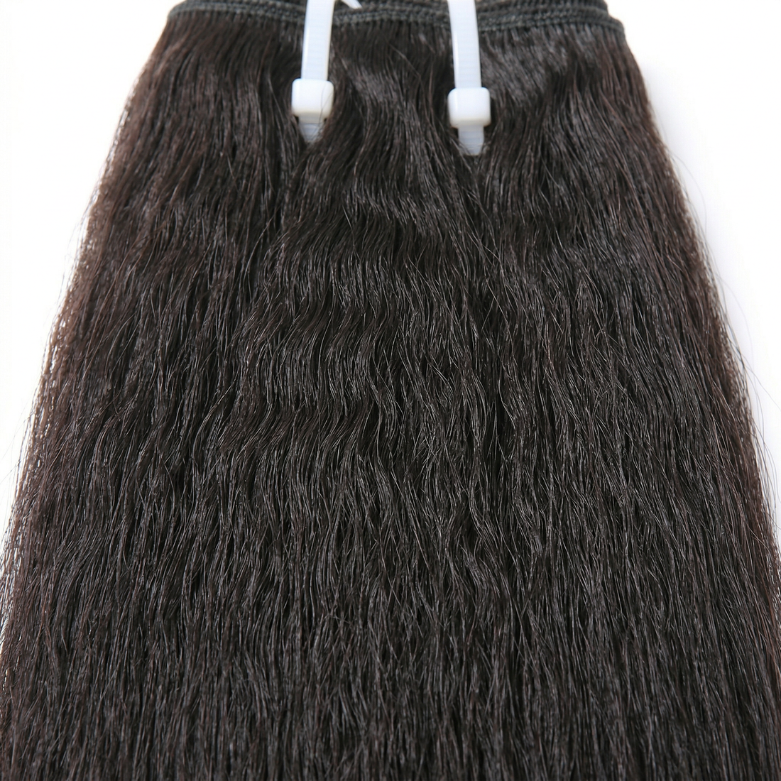Virgin Yaki Straight Weft Extensions