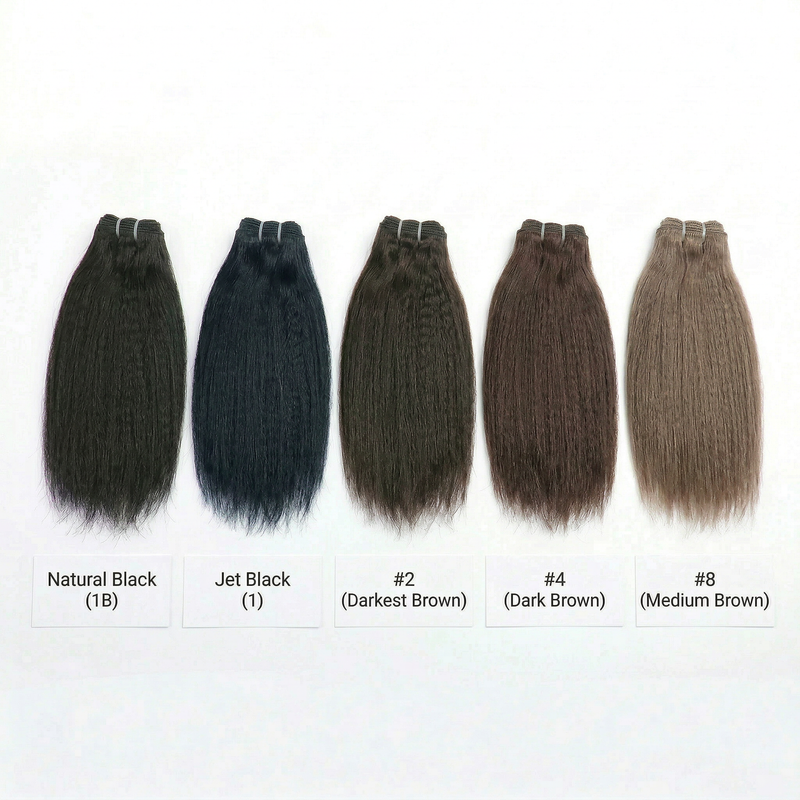 Raw Yaki Straight Weft Extensions