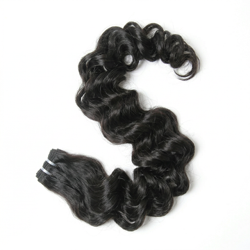 Raw Loose Wave Curly Weft Extensions
