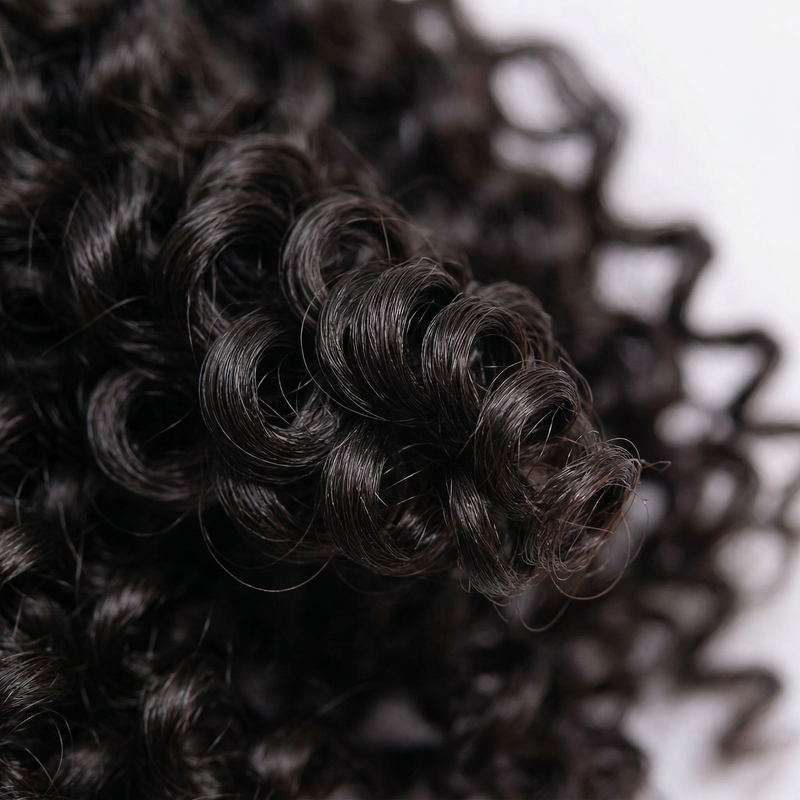 Raw Loose Wave Curly Weft Extensions