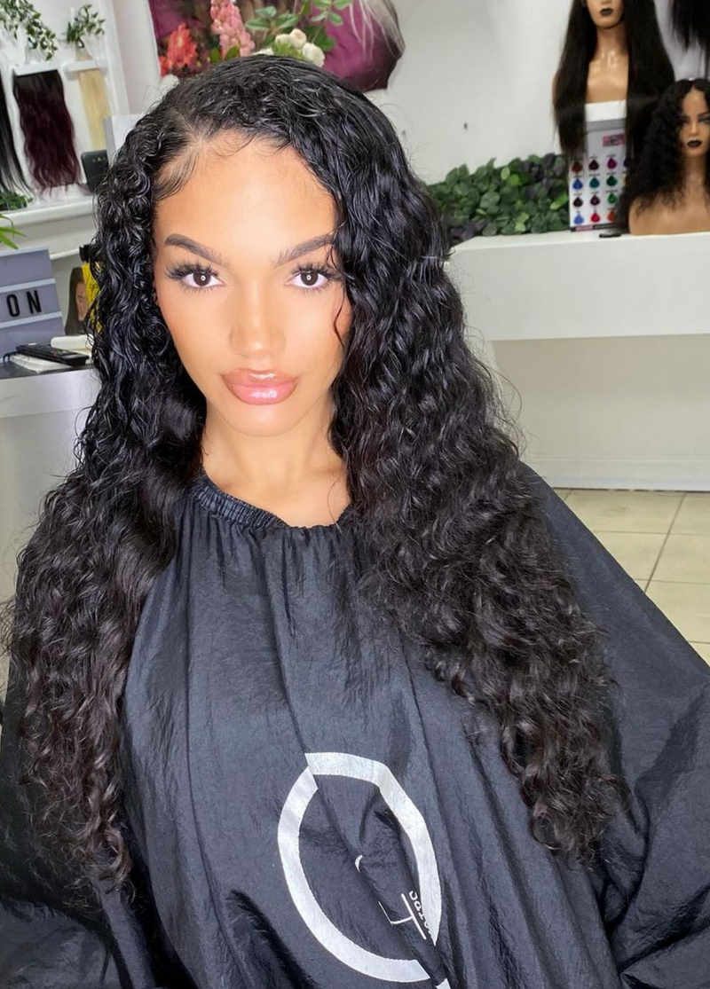 Raw Loose Wave Curly Weft Extensions