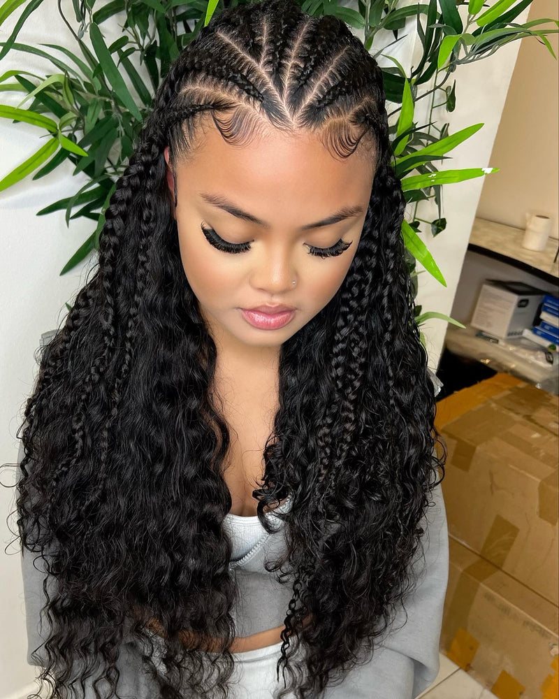 Raw Loose Wave Curly Weft Extensions
