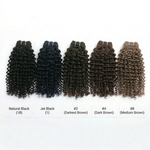 Raw Burmese Curls Weft Extensions