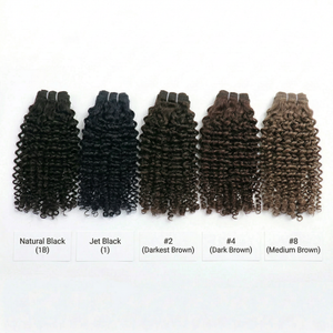 Raw Burmese Curls Weft Extensions
