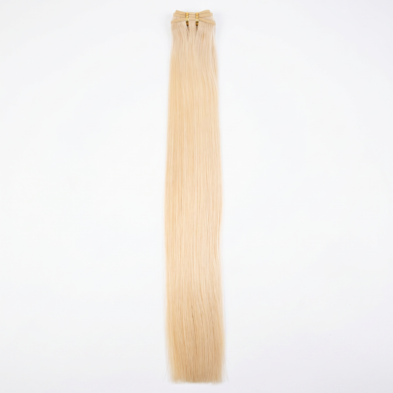 Raw Blonde Straight Weft Extensions