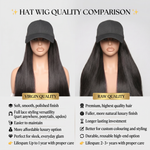 DVH Kinky Curly Hat Wig