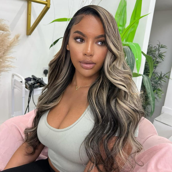 DVH Raw Highlight Blend Extensions(Machine weft)