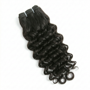 Virgin Loose wave curly Genius Weft Extensions