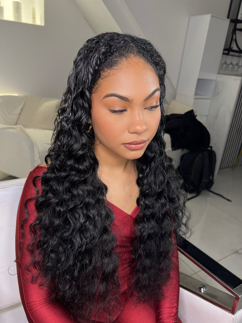 Raw Loose Wave Curly Genius Weft Extensions