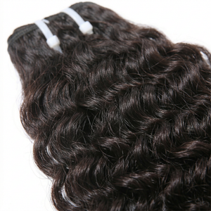 Virgin Deep Wave Curly Weft Extensions