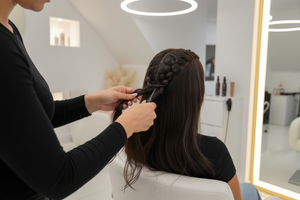 Half Braids / Half Sew-In Removal