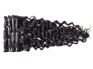DVH Raw Seamless Loose Wave  Curly Clip In Extensions