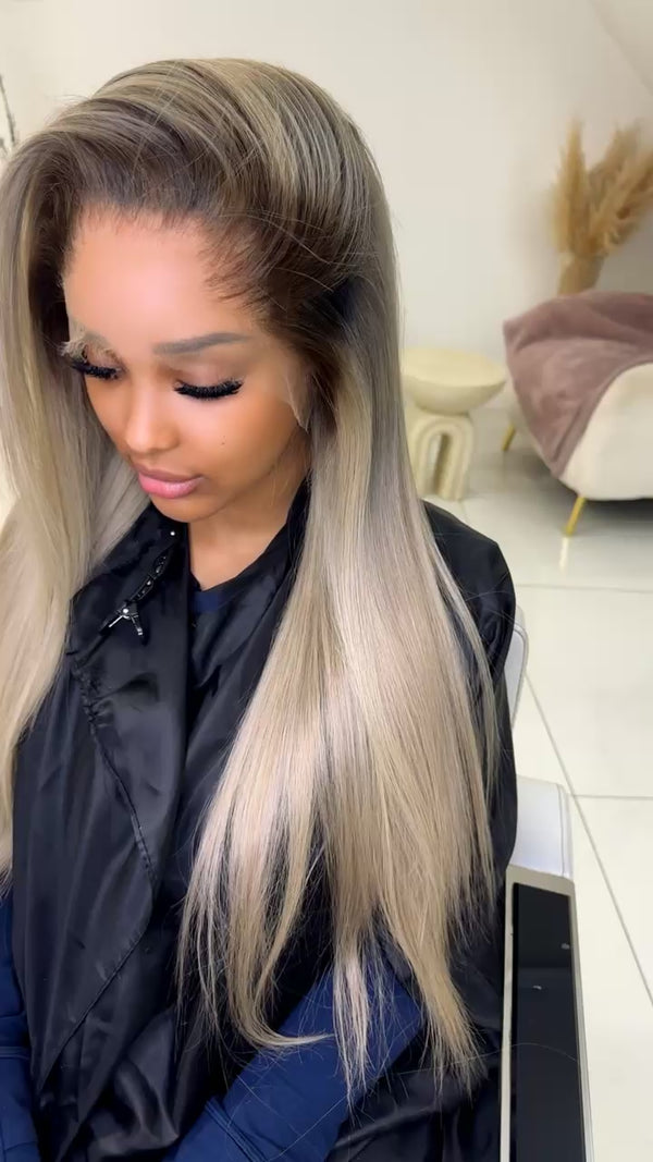 River – Blonde Straight 13x6 HD Lace Frontal Wig (26” Custom Unit)