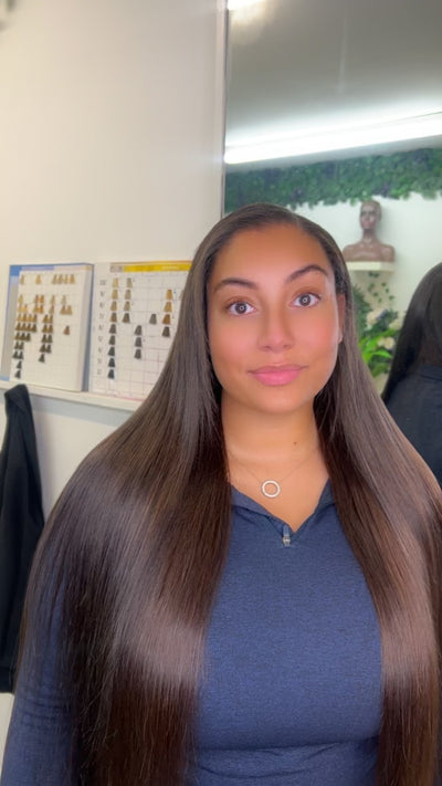 DVH Straight Micro Ring (I-Tip) Hair Extensions
