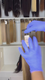 DVH Raw Highlights Straight Seamless Clip In's Extensions