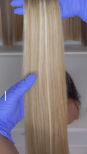 DVH Raw Highlights Straight I-tips In Extensions