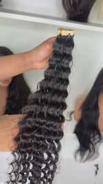 DVH Virgin Deep Wave Tape In Extensions