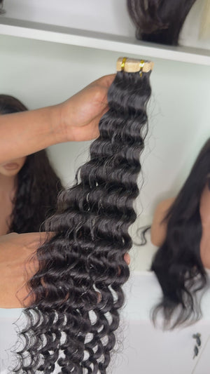 DVH Virgin Deep Wave Tape In Extensions