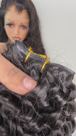 Virgin Deep Wave Curly Genius Weft Extensions