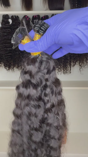 DVH Burmese Curls Keratin Bond (K-Tip) Hair Extensions