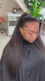 Virgin Kinky Straight Weft Extensions
