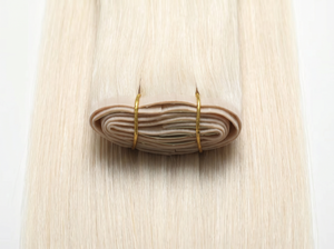 DVH Raw Seamless Blonde Straight Clip In Extensions