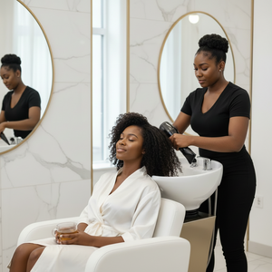Wash & Blow Dry (natural hair)
